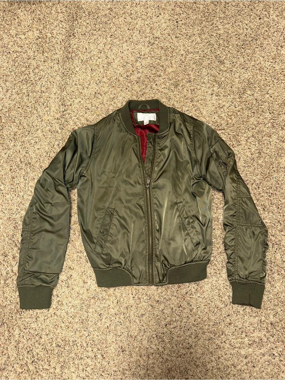 Xhilaration Women’s Bomber Jacket - Classic Lightweight Flight Jacket